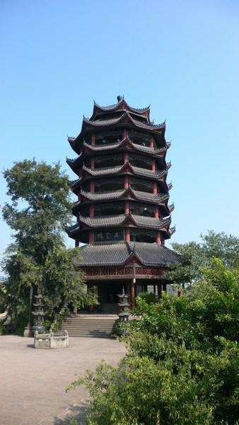 Fendu Pagoda on Yangtze River