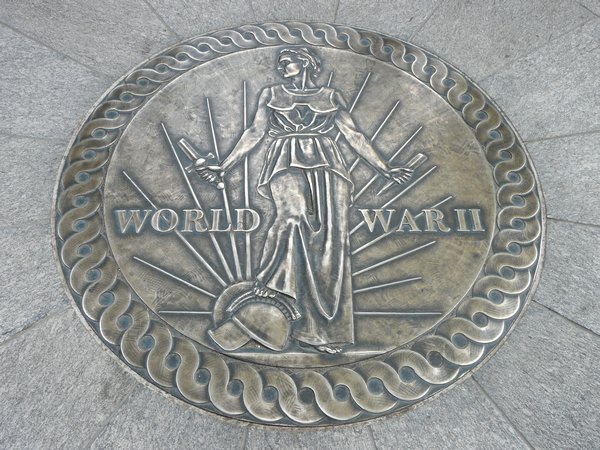 Emblem at the WWII Memorial