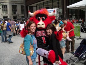 Me, Holly, and Benny the Bull