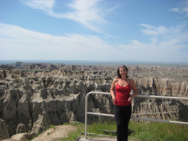 Jen with the Badlands