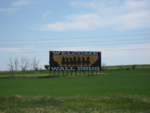 The 'famous' Wall Drug Store