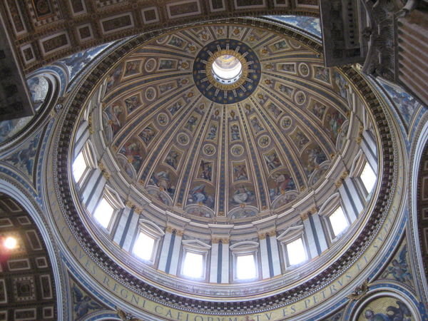 The Main Dome in the Basilica.