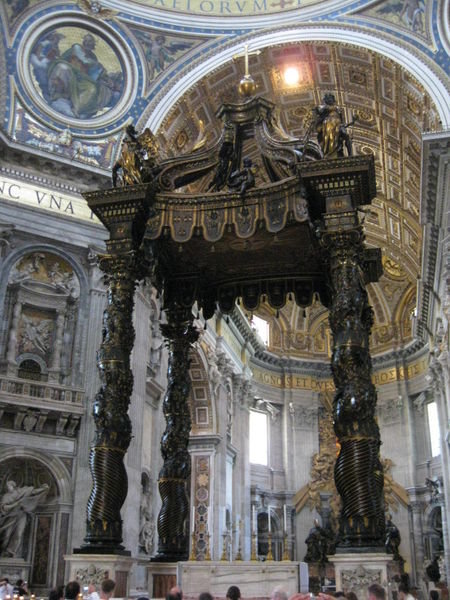 The Canopy over St. Peters Tomb