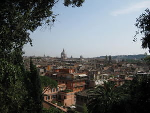 View of Rome to the Southeast