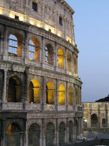 Colosseum at Dusk
