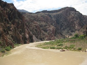 Colorado River from Kaibab Bridge West