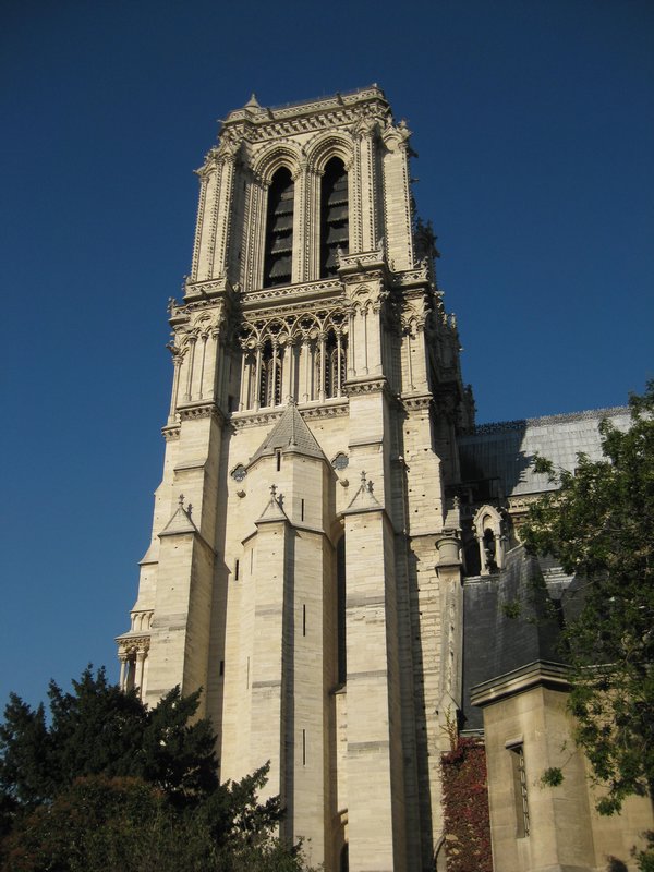 North Bell Tower at Notre Dame