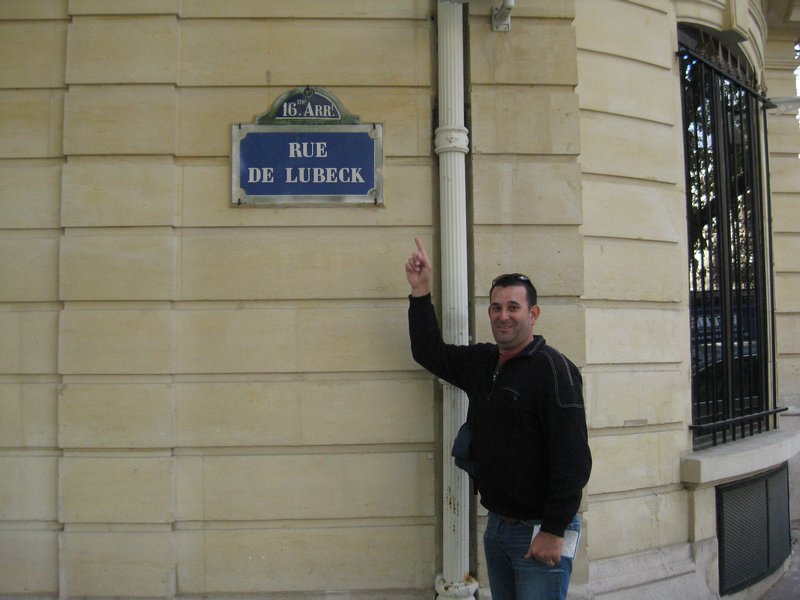 Doug at Rue de Lubeck
