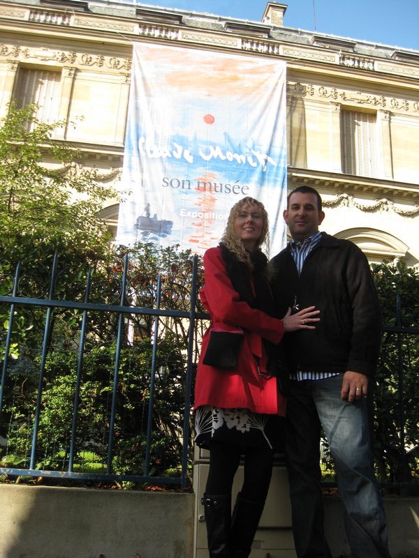 Doug and Charlene at Musee de Monet