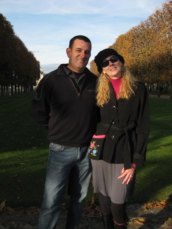Doug and Charlene at Luxembourg Garden