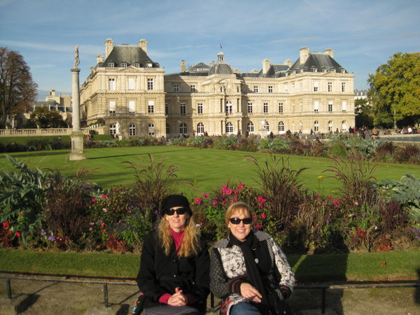 Charlene and Brandee at Luxembourg