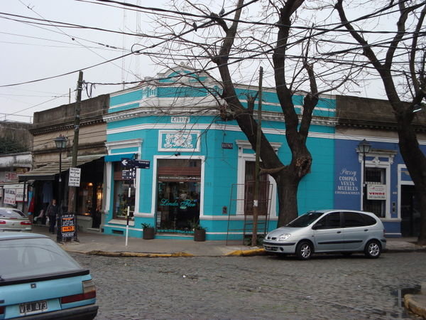 Typical building in San Isidro