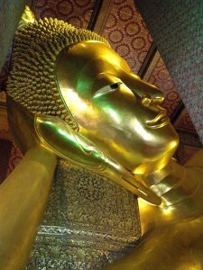 Giant gold buddha- Wat Pho, Bangkok