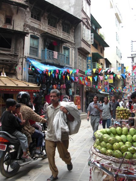 Katmandu, old town