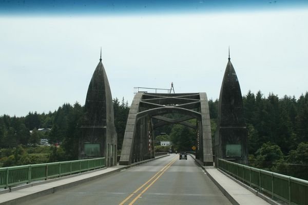 Neat Entrance to a Bridge