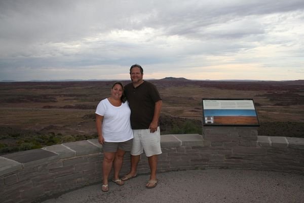 Me and Tim in the Painted Desert !