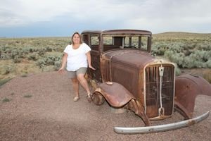 Me and the Old Route 66 Car !
