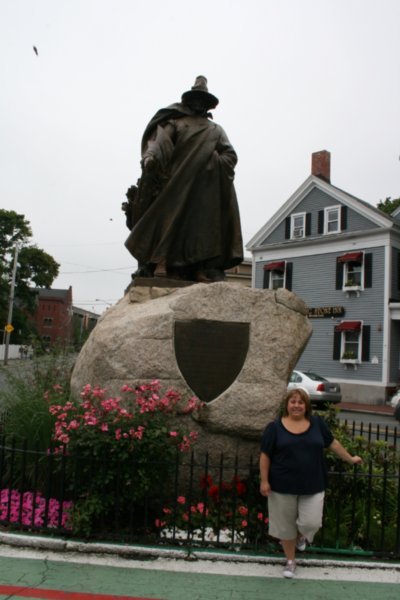 Roger Conant Statue in Salem, MA