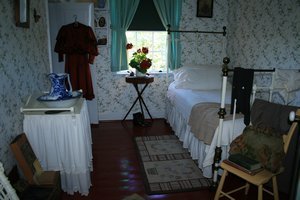 Anne's bedroom in the House of Green Gables 