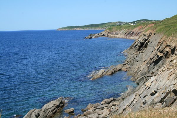 View on the coast of Cabot Trail
