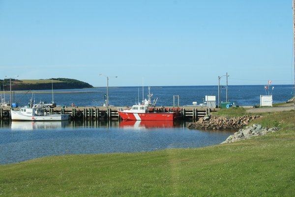 Pier in Cape Breton, Nova Scotia