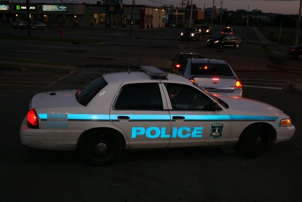 Our Halifax Regional Police escort !