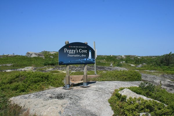 Welcome to Peggy's Cove