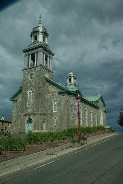 Pretty church in Quebec, Canada