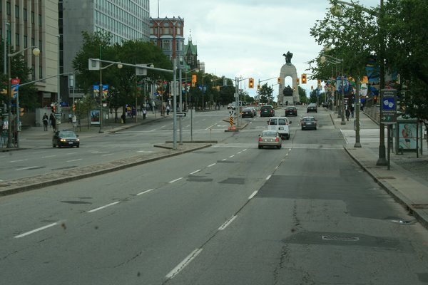 The streets of Ottawa