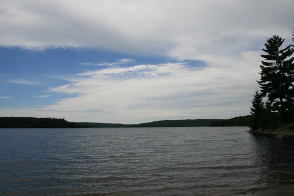 Beautiful view of Lake Kioshkokwi