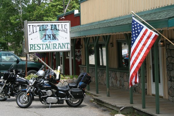 The Little Falls Inn in Paradise, Michigan where we had lunch today