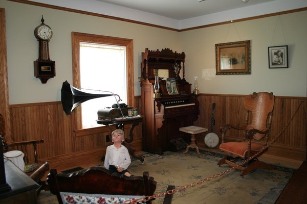 The family room in the light station