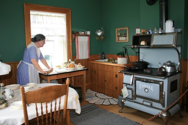 The kitchen in the light station