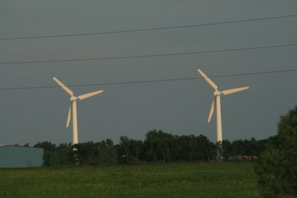Wind turbines in South Dakota 