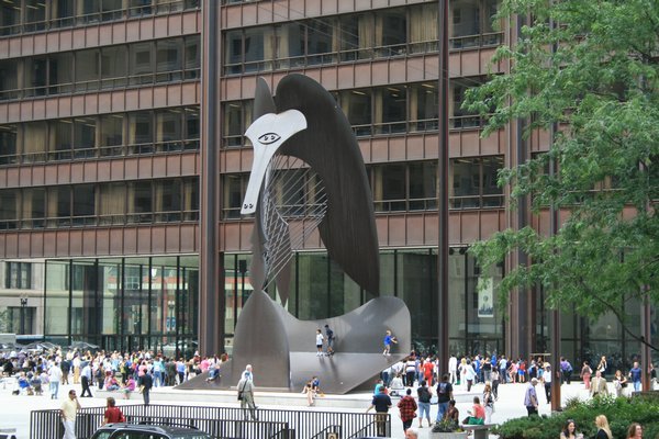 Artwork in downtown Chicago