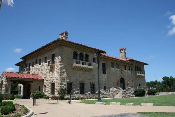 The E.W. Marland Estate Mansion in Ponca City, OK