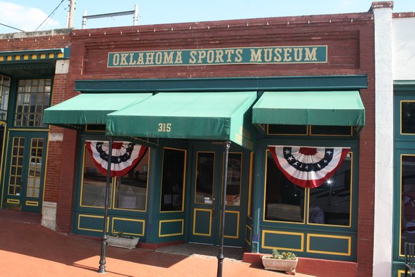 The Oklahoma Sports Museum in Gutherie, OK