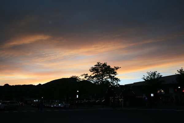 Nightfall in Durango, CO