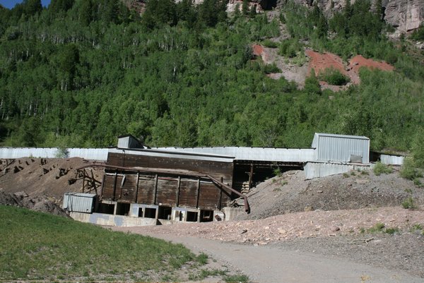 An old gold mine in Telluride, CO
