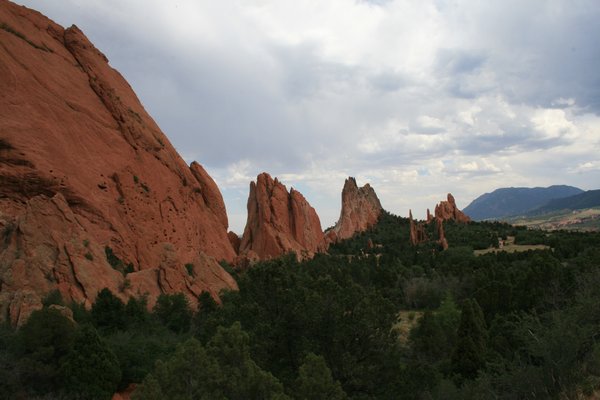 Formations in the Garden of the Gods