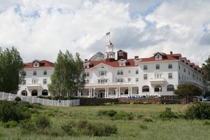 The famous Stanley Hotel in Estes Park, CO. This is where Stephen King penned The Shining ! It's haunted !