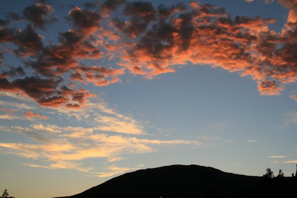 My most favorite "sky" picture yet !  Glenwood Springs, CO