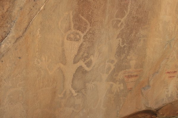 1000 year old petroglyphs in Dinosaur National Monument