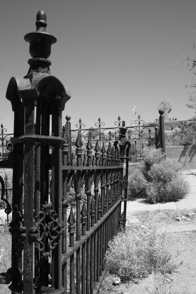 Old cemetery in Virginia City, NV