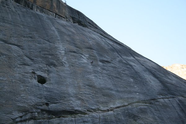 Look close and you'll see the mountain climbers !! 