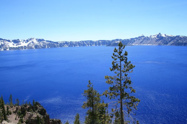 Crater Lake is the 7th deepest lake in the world 