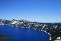 The amazing blue waters of Crater Lake