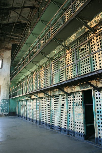 The old cell block.