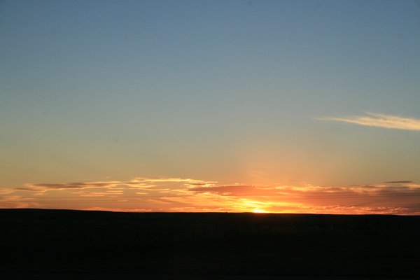 Beautiful Wyoming Sunset !
