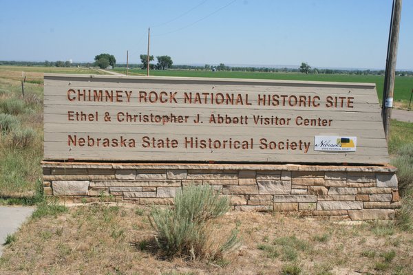 Chimney Rock in Bayard, Nebraska
